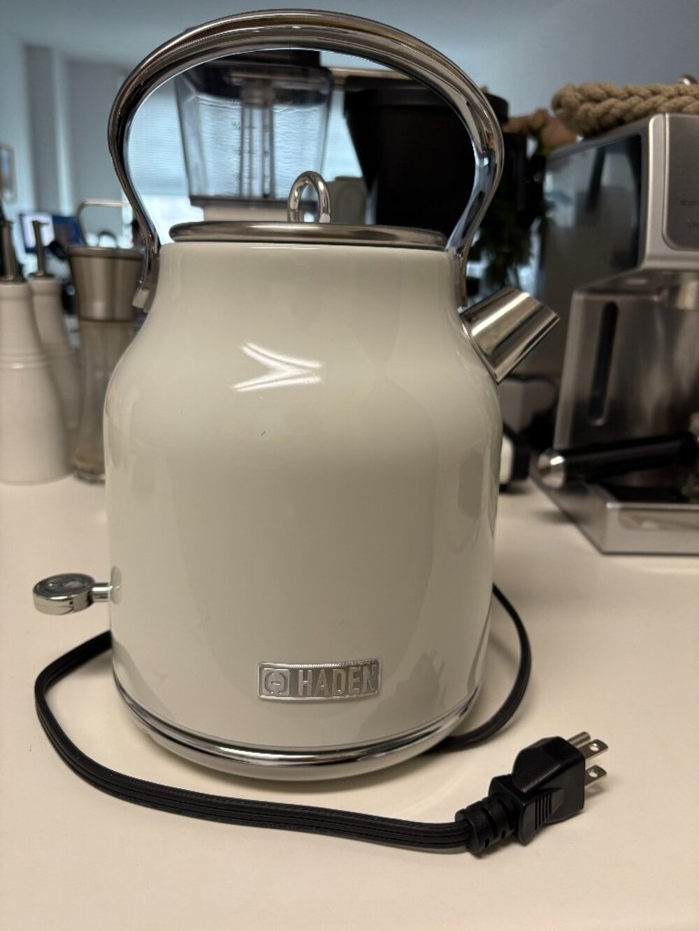 Haden Heritage 1.7 Liter Stainless Steel Electric Kettle